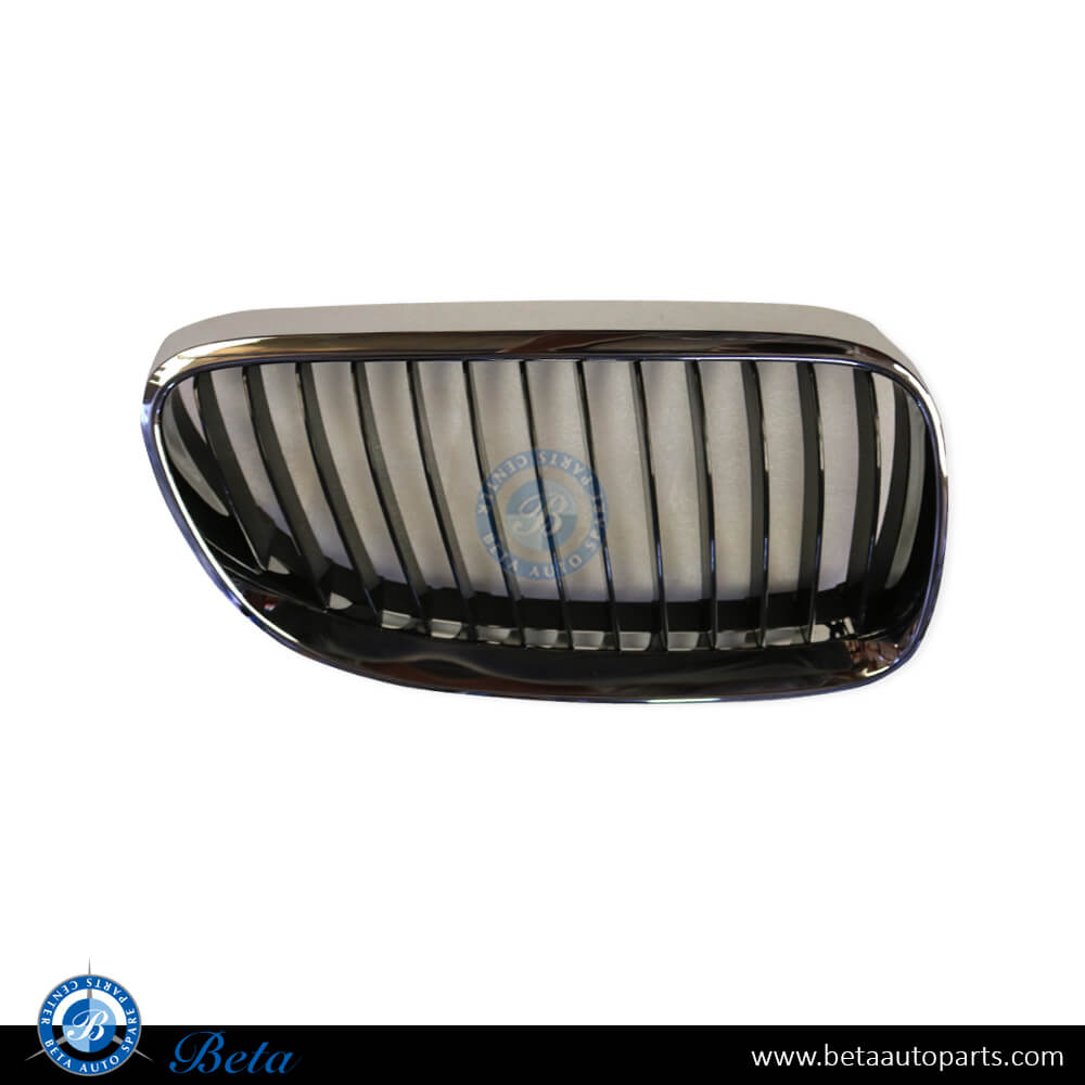 Right Side Radiator Grille - Black and Chrome for BMW 3 Series E92 LCI 2009-2011 models, Part Number 51137254970 Right Side Radiator Grille - Black and Chrome for BMW 3 Series E92 LCI 2009-2011 models, Part Number 51137254970